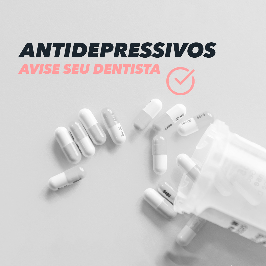 Read more about the article Antidepressivos: avise seu dentista