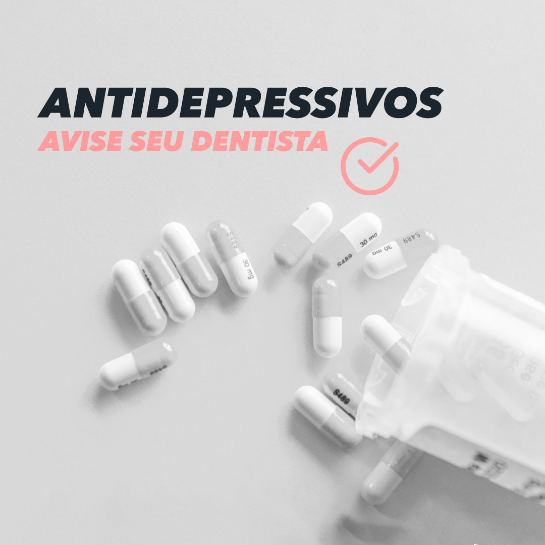 You are currently viewing Antidepressivos: avise seu dentista